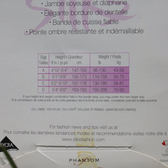 🌏 3 Packs of Vintage Black Pantyhose - Size B - Picture 10 of 10